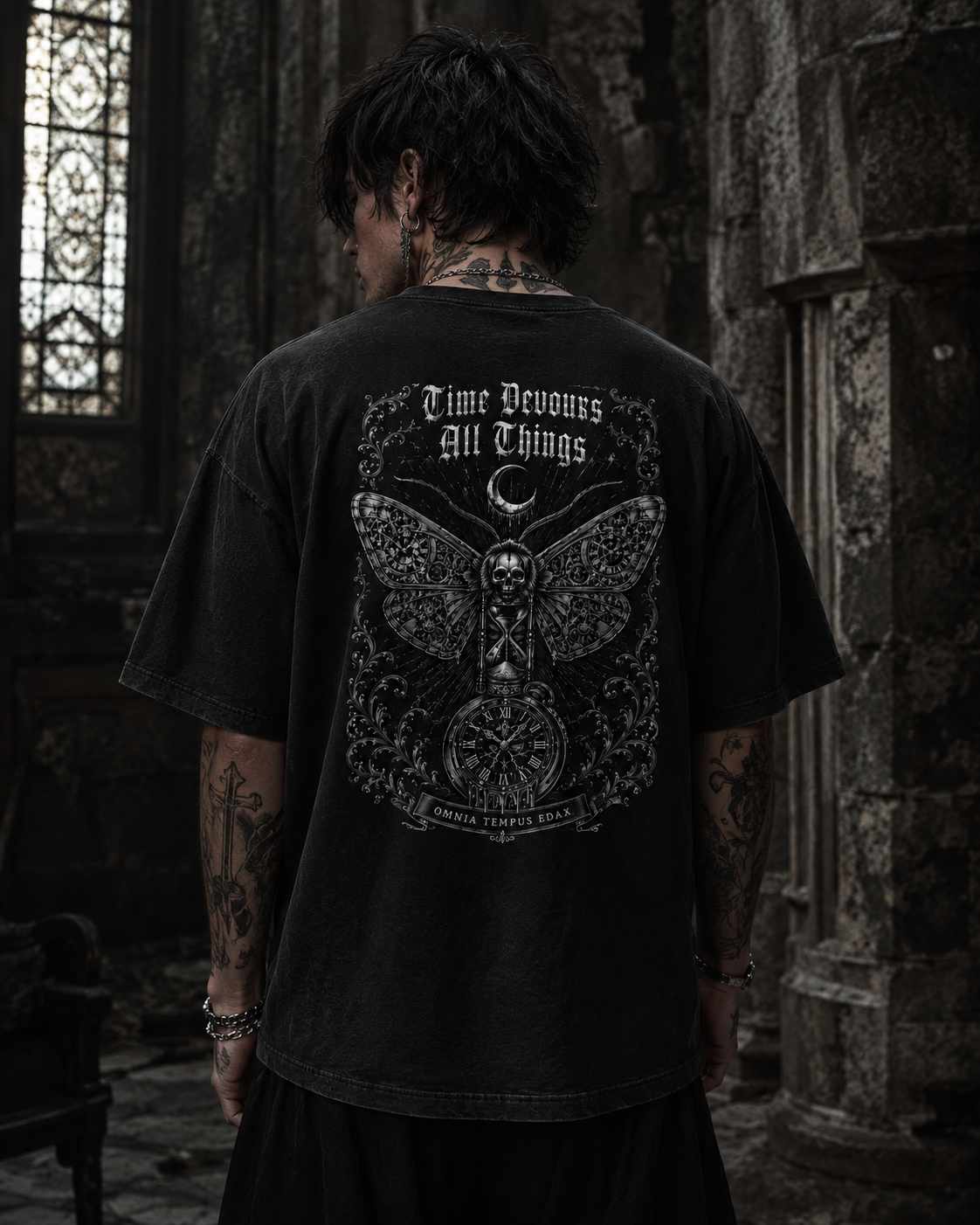 Time Devours All Things — Moth Tee