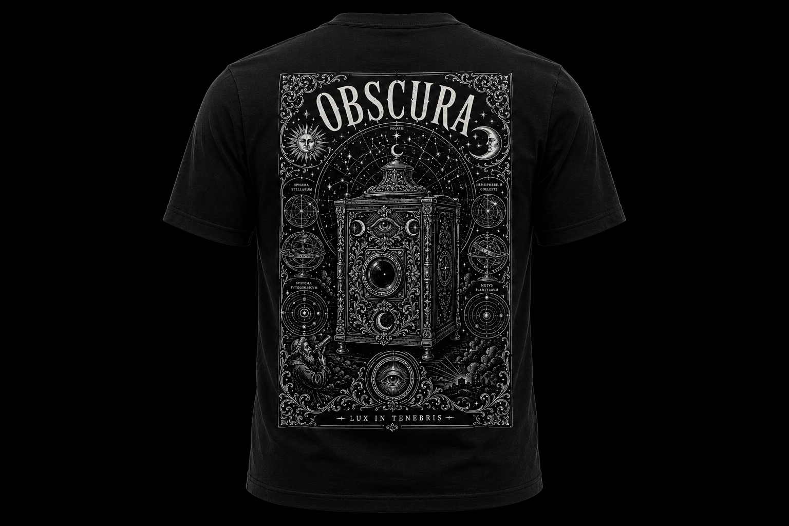 LUX IN TENEBRIS — Camera Obscura Tee